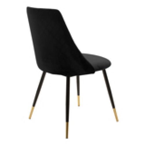 Καρέκλα Art Maison Andria - Black Gold (52x51x82εκ.)