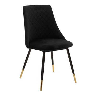 Καρέκλα Art Maison Andria - Black Gold (52x51x82εκ.) Καρέκλα Art Maison Andria - Black Gold (52x51x82εκ.)