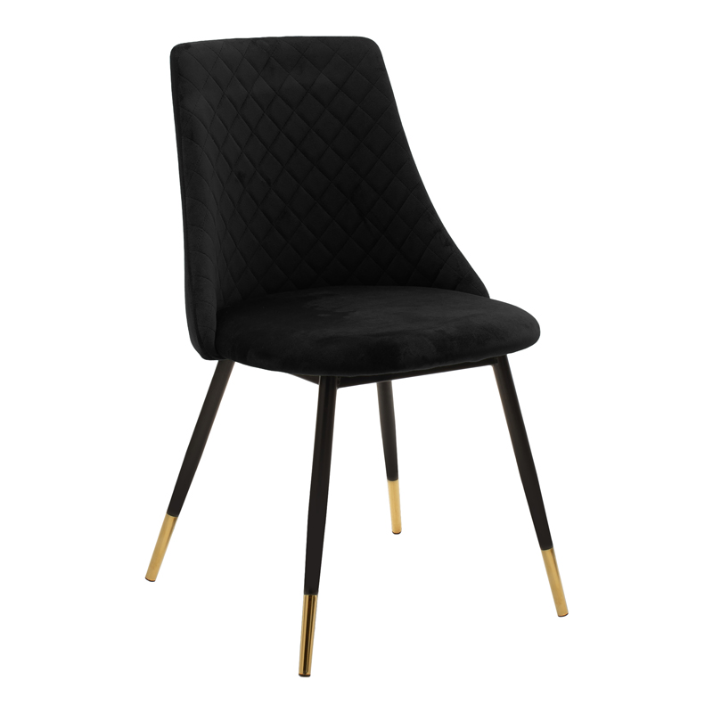 Καρέκλα Art Maison Andria - Black Gold (52x51x82εκ.) Καρέκλα Art Maison Andria - Black Gold (52x51x82εκ.)