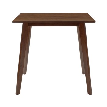 Τραπέζι Art Maison Salerno - Walnut (80x80x75εκ.)