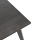 Τραπέζι Art Maison Salerno - Gray (120x75x75εκ)