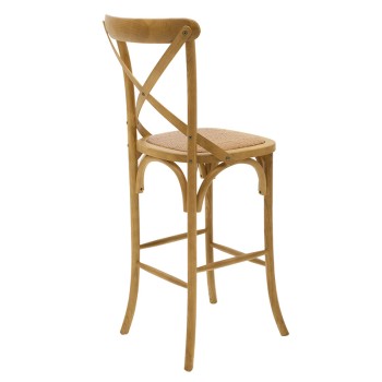 Σκαμπό μπαρ Art Maison Anoia - Rattan Sonoma (45x52x116εκ)