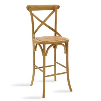 Σκαμπό μπαρ Art Maison Anoia - Rattan Sonoma (45x52x116εκ)