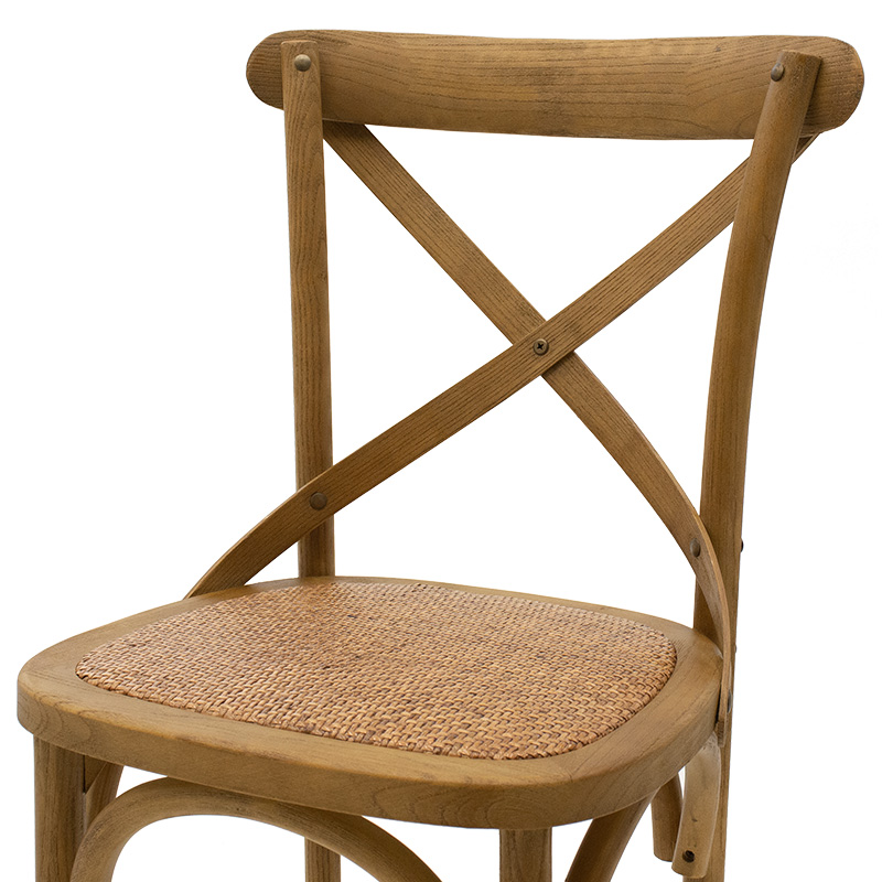 Σκαμπό μπαρ Art Maison Anoia - Rattan Walnut (45x52x116εκ) Σκαμπό μπαρ Art Maison Anoia - Rattan Walnut (45x52x116εκ)