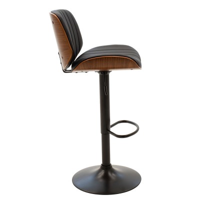 Σκαμπό μπαρ Art Maison Cosenza - Black Walnut (48x50x88/108εκ.) Σκαμπό μπαρ Art Maison Cosenza - Black Walnut (48x50x88/108εκ.)