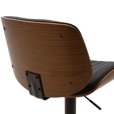 Σκαμπό μπαρ Art Maison Cosenza - Black Walnut (48x50x88/108εκ.) Σκαμπό μπαρ Art Maison Cosenza - Black Walnut (48x50x88/108εκ.)