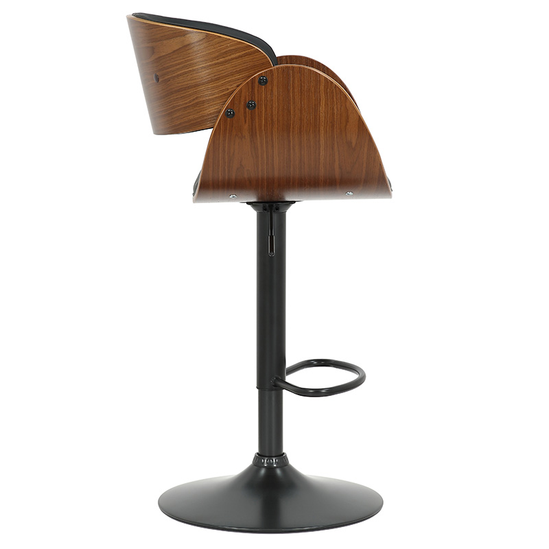 Σκαμπό μπαρ Art Maison Cosenza - Black Walnut (54x53x91/113εκ.) Σκαμπό μπαρ Art Maison Cosenza - Black Walnut (54x53x91/113εκ.)