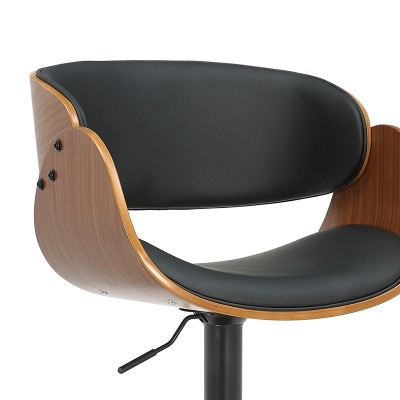 Σκαμπό μπαρ Art Maison Cosenza - Black Walnut (54x53x91/113εκ.) Σκαμπό μπαρ Art Maison Cosenza - Black Walnut (54x53x91/113εκ.)