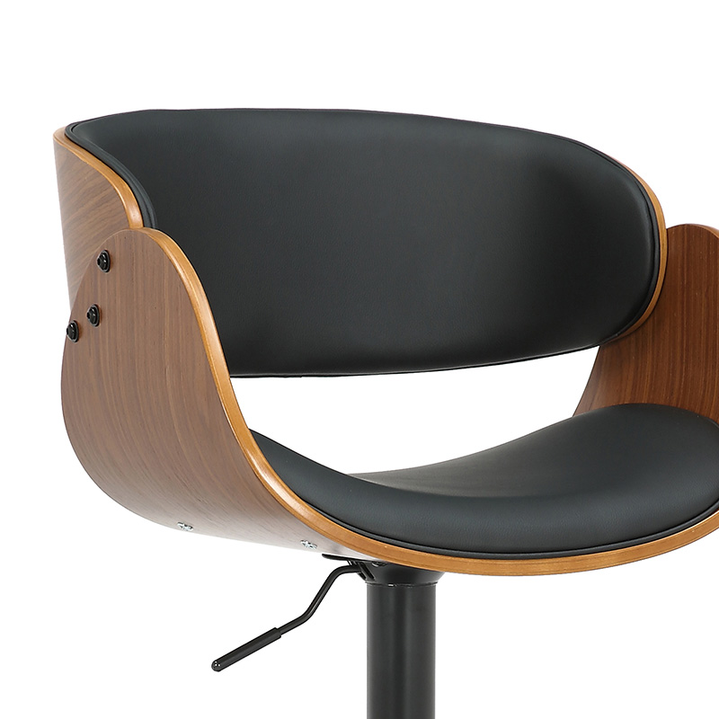 Σκαμπό μπαρ Art Maison Cosenza - Black Walnut (54x53x91/113εκ.) Σκαμπό μπαρ Art Maison Cosenza - Black Walnut (54x53x91/113εκ.)