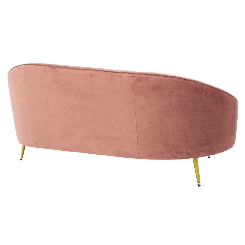 Καναπές Τριθέσιος Art Maison Berlin - Rotten Apple Gold (180x81x77εκ.)