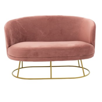 Καναπές διθέσιος Art Maison Cordova - Rotten Apple Gold (132x82x83εκ.)