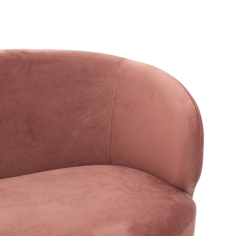 Καναπές διθέσιος Art Maison Cordova - Rotten Apple Gold (132x82x83εκ.)