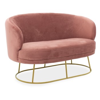 Καναπές διθέσιος Art Maison Cordova - Rotten Apple Gold (132x82x83εκ.)