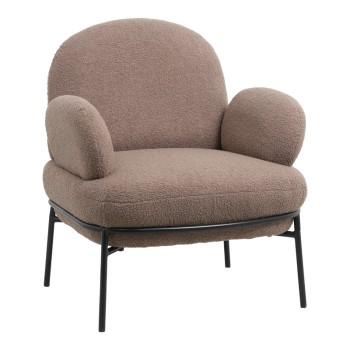 Πολυθρόνα Art Maison Waycross - Brown (74x71x83εκ.)