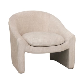 Πολυθρόνα Art Maison Macon - Cream (76x76x71εκ.)