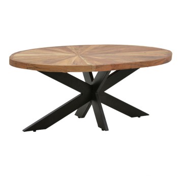 Τραπέζι τραπεζαρίας Art Maison Oakhurst - Natural Black (120x60x45εκ.)