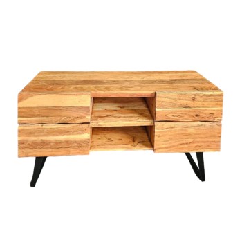 Έπιπλο τηλεόρασης Art Maison Westley - Natural (130x43.5x66.5εκ.)