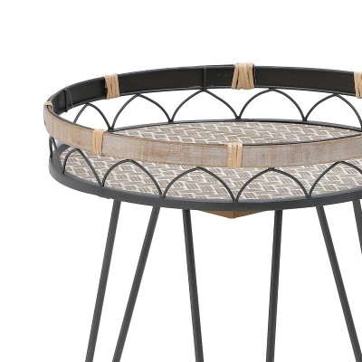 Τραπεζάκι σαλονιού Art Maison Twain - Natural Black (Φ40x56εκ.) Τραπεζάκι σαλονιού Art Maison Twain - Natural Black (Φ40x56εκ.)