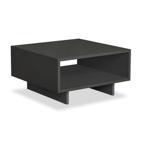 Τραπέζι σαλονιού Art Maison Monza - Charcoal (60x60x32εκ)