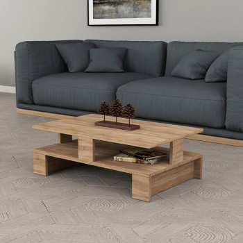 Τραπέζι σαλονιού Art Maison Sassari - Natural (80x50x27,5εκ)