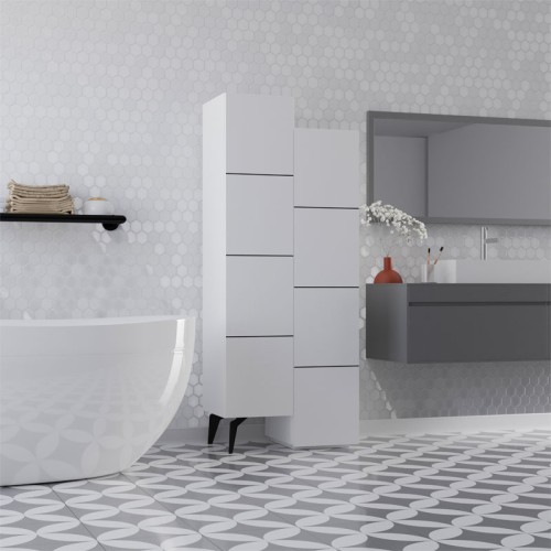 Έπιπλο Κουζίνας/Μπάνιου Art Maison Tuscany - White (62,2x37,4x155,4εκ.)