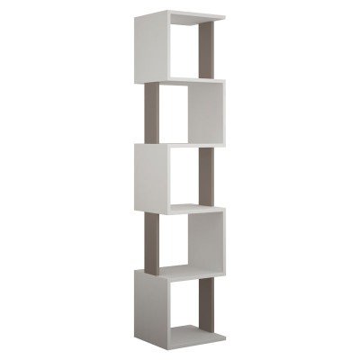 Βιβλιoθήκη Art Maison Lecce - White Mocca (35x30x161εκ) Βιβλιoθήκη Art Maison Lecce - White Mocca (35x30x161εκ)
