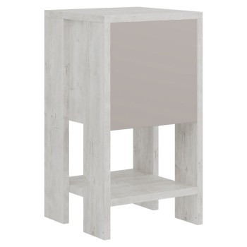 Κομοδίνο Art Maison Τρεκάτε - White Mocca (30x30x55εκ)