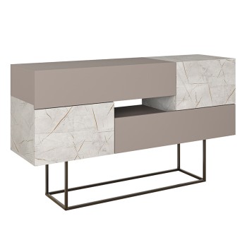 Μπουφές Art Maison Mystic - Mocha White Marble (145x40x82εκ.) Μπουφές Art Maison Mystic - Mocha White Marble (145x40x82εκ.)