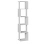 Βιβλιoθήκη Art Maison Lecce - White (35x30x161εκ)