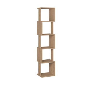 Βιβλιoθήκη Art Maison Lecce - Natural (35x30x161εκ)