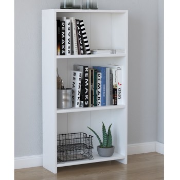 Bιβλιοθήκη Art Maison Zambrone - White (56x20x108εκ.)