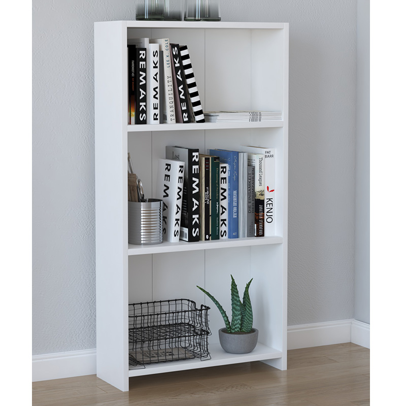 Bιβλιοθήκη Art Maison Zambrone - White (56x20x108εκ.) Bιβλιοθήκη Art Maison Zambrone - White (56x20x108εκ.)