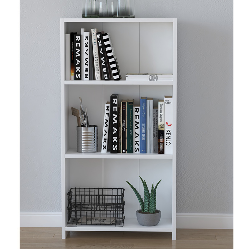 Bιβλιοθήκη Art Maison Zambrone - White (56x20x108εκ.) Bιβλιοθήκη Art Maison Zambrone - White (56x20x108εκ.)