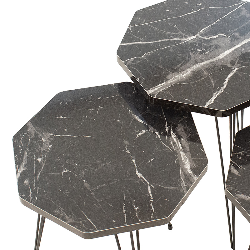 Βοηθητικά τραπέζια Art Maison Παβία - Black (33x33x52εκ) Βοηθητικά τραπέζια Art Maison Παβία - Black (33x33x52εκ)
