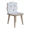 Παιδική καρέκλα Art Maison Airole - White (30x30x52εκ)