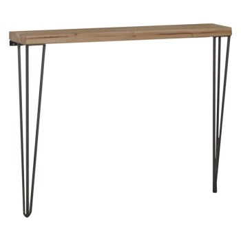 Κονσόλα Art Maison Σαμαράτε - Walnut Black (90x14x75εκ)