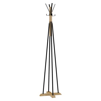 Καλόγερος ρούχων Art Maison Collegno - Natural Black (Φ40x160εκ)