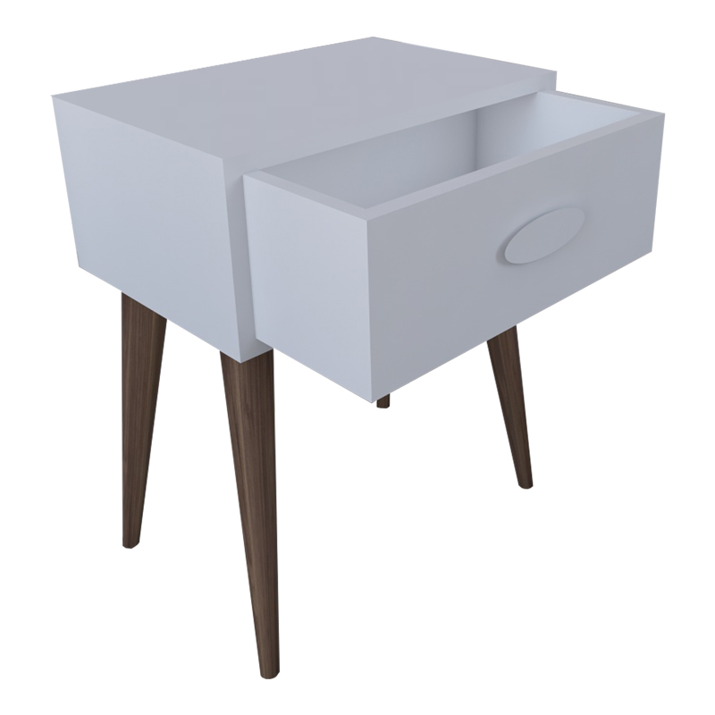 Κομοδίνο Art Maison Modica - White (45x30x57,5εκ.)