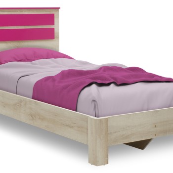 Κρεβάτι παιδικό Art Maison Klamath - Natural Pink (Για στρώμα 100x200εκ.)