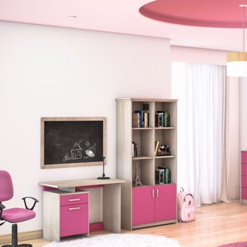 Γραφείο παιδικό Art Maison Parma - Castillo Pink (100x55x75εκ.)