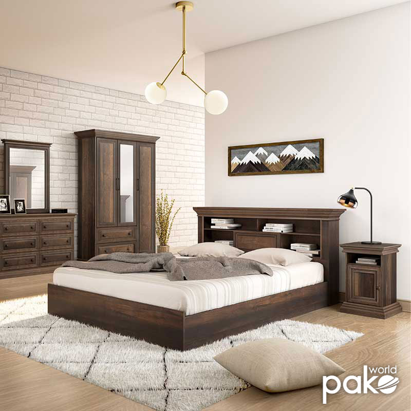 Κρεβάτι Art Maison Πίζα - Walnut (Για στρώμα 160x200εκ) Κρεβάτι Art Maison Πίζα - Walnut (Για στρώμα 160x200εκ)