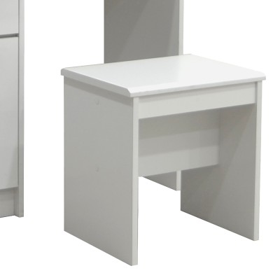 Κονσόλα με καθρέπτη και σκαμπό Art Maison Alamosa - White (90.5x39.5x75εκ.) Κονσόλα με καθρέπτη και σκαμπό Art Maison Alamosa - White (90.5x39.5x75εκ.)
