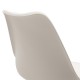 Καρέκλα γραφείου Art Maison Greco - White (48x57x80-93εκ)