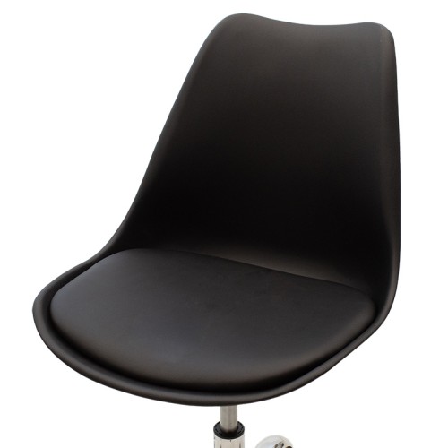 Καρέκλα γραφείου Art Maison Greco - Black (48x57x80-93εκ)