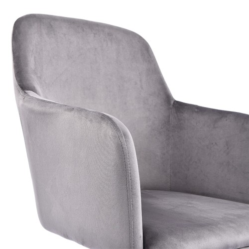 Καρέκλα γραφείου Art Maison Caserta - Gray (55x54x80-94εκ)
