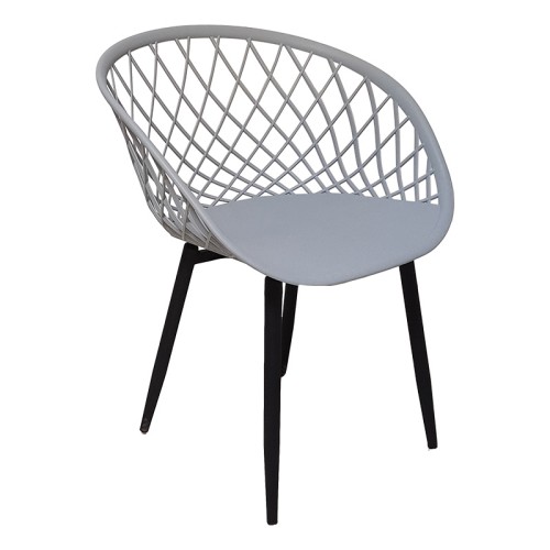 Καρέκλα Art Maison Albareto - Gray Black (64x56x80cm)