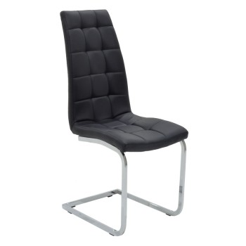Καρέκλα Art Maison Albanella - Black (42x49x106εκ)