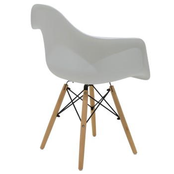 Καρέκλα Art Maison Hilo - White Natural (62x60x78,5εκ.)
