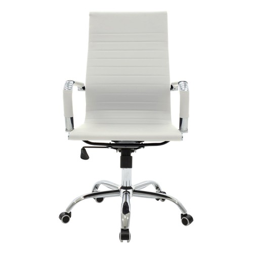 Καρέκλα γραφείου διευθυντή Art Maison Vintl - White PU