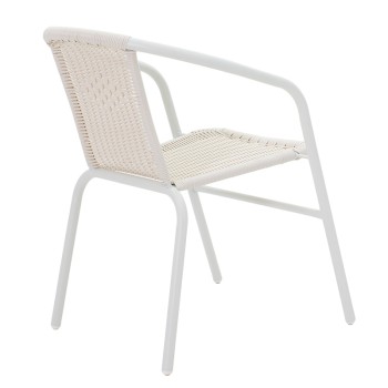 Πολυθρόνα κήπου Art Maison Acri - White (54x56x73εκ.)